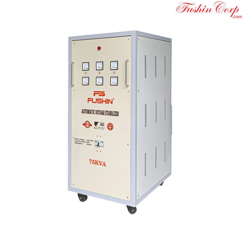Ổn Áp 3 Pha 75KVA FUSHIN Dải 350V~500V Ra 380V Dành Cho Năng Lượng Mặt Trời - Hình 3