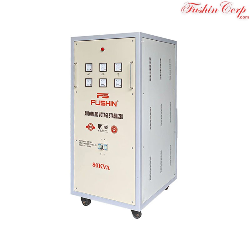 Ổn Áp 3 Pha 80KVA FUSHIN Dải 320V~430V Ra 220V Và 380V - Hình 3