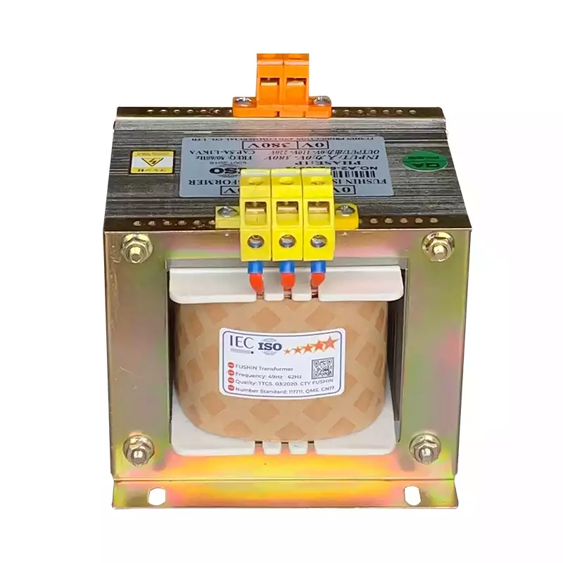Biến Áp Trần Cách Ly 1 Pha 1.1KVA FUSHIN Vào 380V Ra 220V Dây Đồng - Hình 4