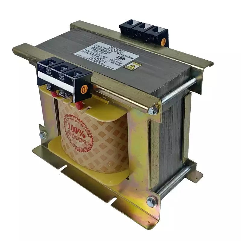 Biến Áp Trần Cách Ly 1 Pha 8.8KVA FUSHIN Vào 380V Ra 220V Dây Đồng - Hình 3