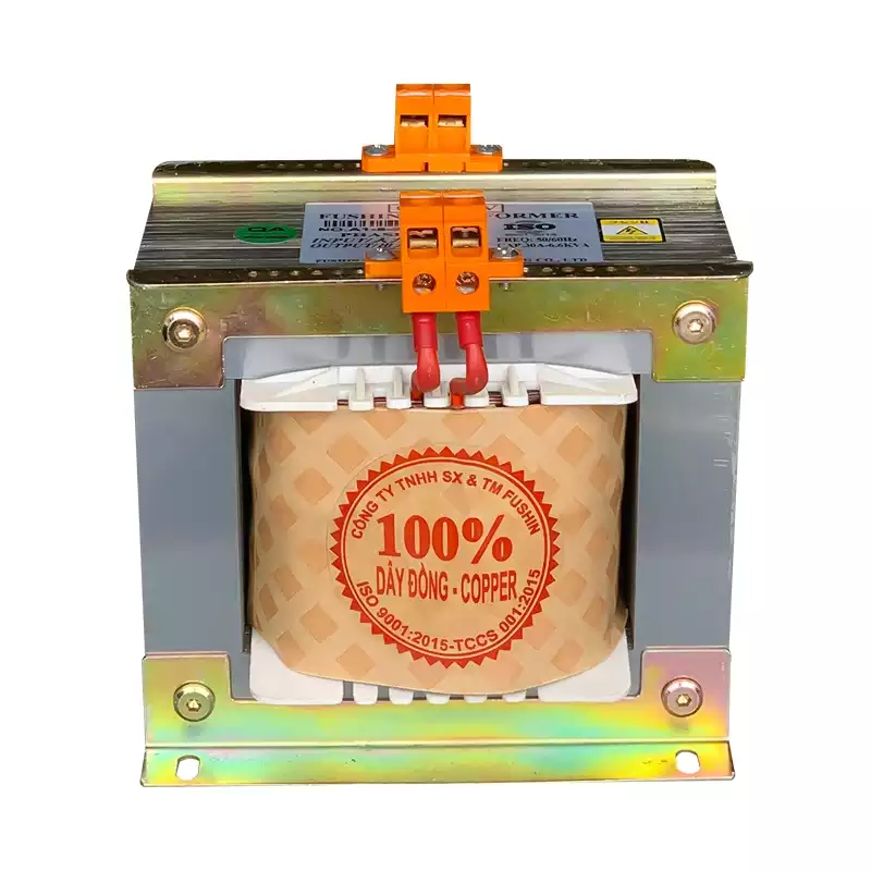Biến Áp Trần Tự Ngẫu 1 Pha 6.6KVA FUSHIN Vào 380V Ra 220V Dây Đồng - Hình 1