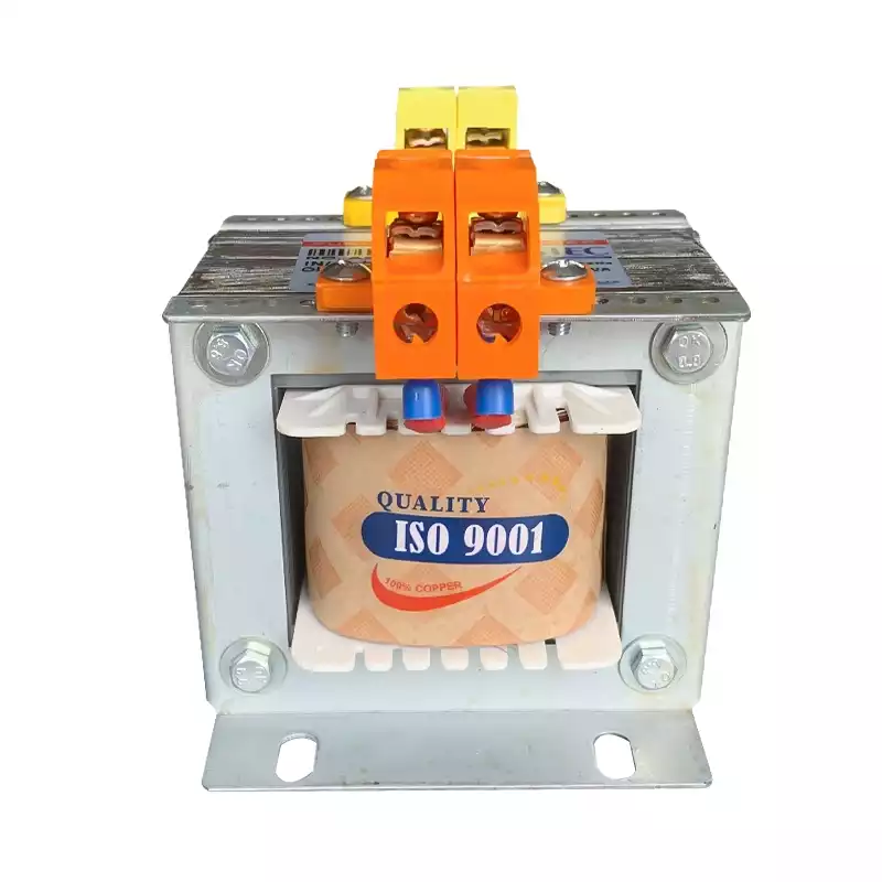 Biến Áp Trần Cách Ly 1 Pha 50VA FUSHIN Vào 380V Ra 220V Dây Đồng - Hình 1