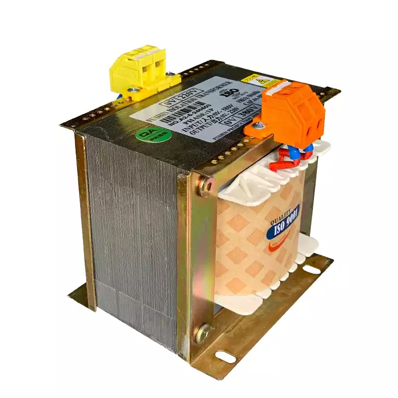 Biến Áp Trần Cách Ly 1 Pha 880VA FUSHIN Vào 380V Ra 220V Dây Đồng - Hình 2