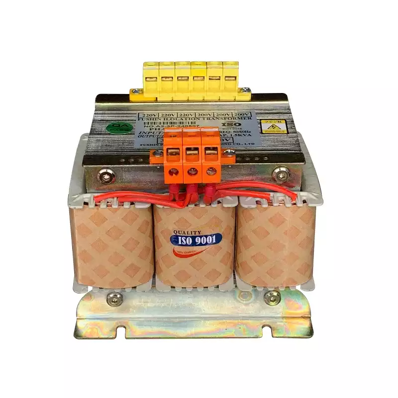 Biến Áp Trần Cách Ly 3 Pha 1.5KVA FUSHIN Vào 380V Ra 200V-220V Thông Dụng - Hình 2