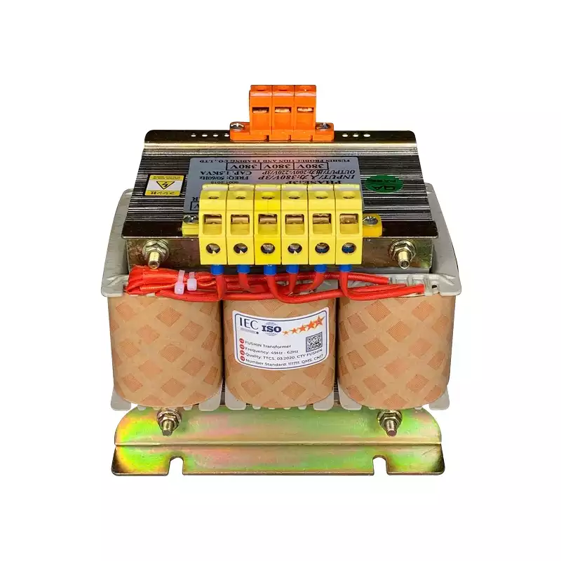 Biến Áp Trần Cách Ly 3 Pha 1.5KVA FUSHIN Vào 380V Ra 200V-220V Thông Dụng - Hình 5