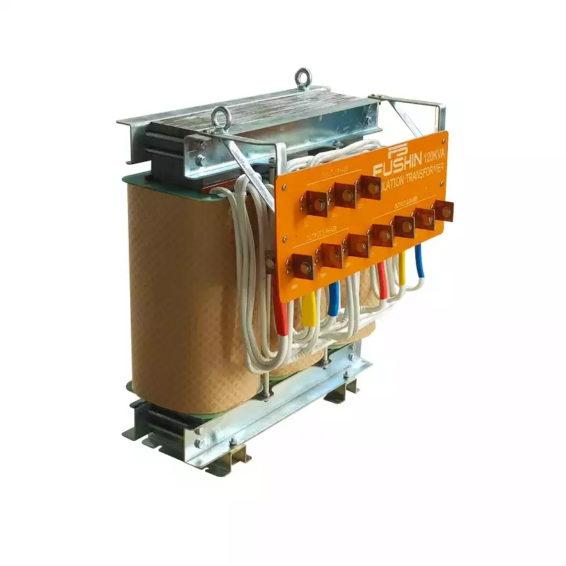 Biến Áp Trần Cách Ly 3 Pha 120KVA FUSHIN Vào 380V Ra 200V-220V Dây Đồng - Hình 3
