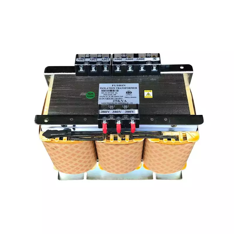 Biến Áp Trần Cách Ly 3 Pha 25KVA FUSHIN Vào 380V Ra 200V-220V Thông Dụng - Hình 1