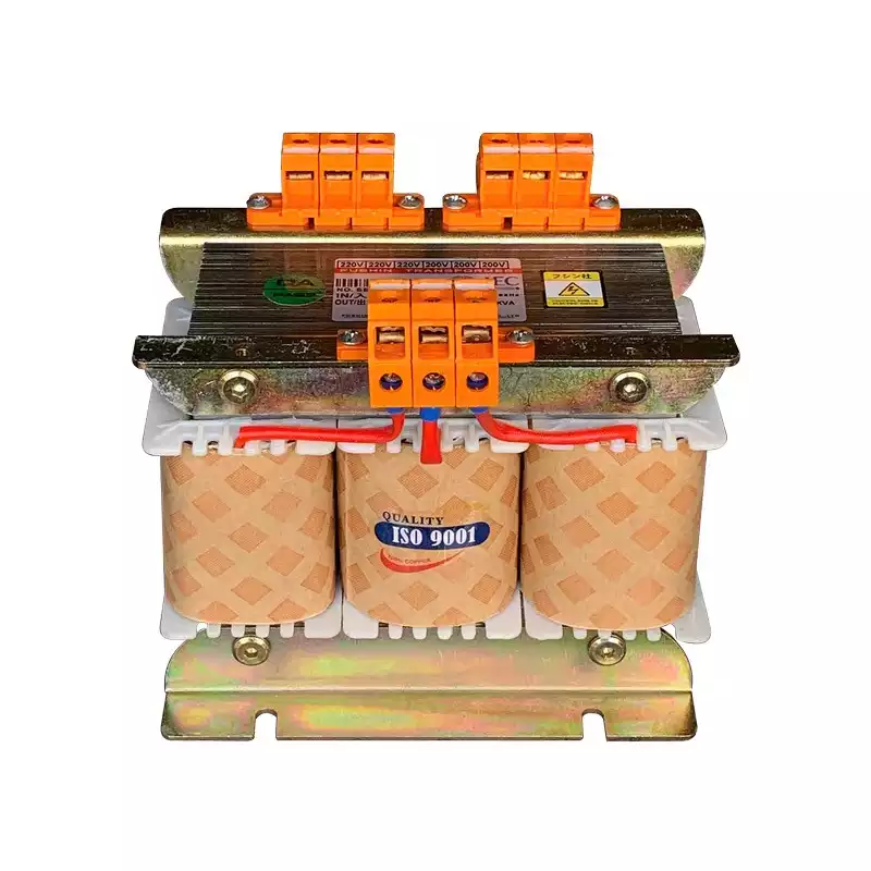 Biến Áp Trần Tự Ngẫu 3 Pha 1.5KVA FUSHIN Vào 380V Ra 200V-220V Thông Dụng - Hình 1