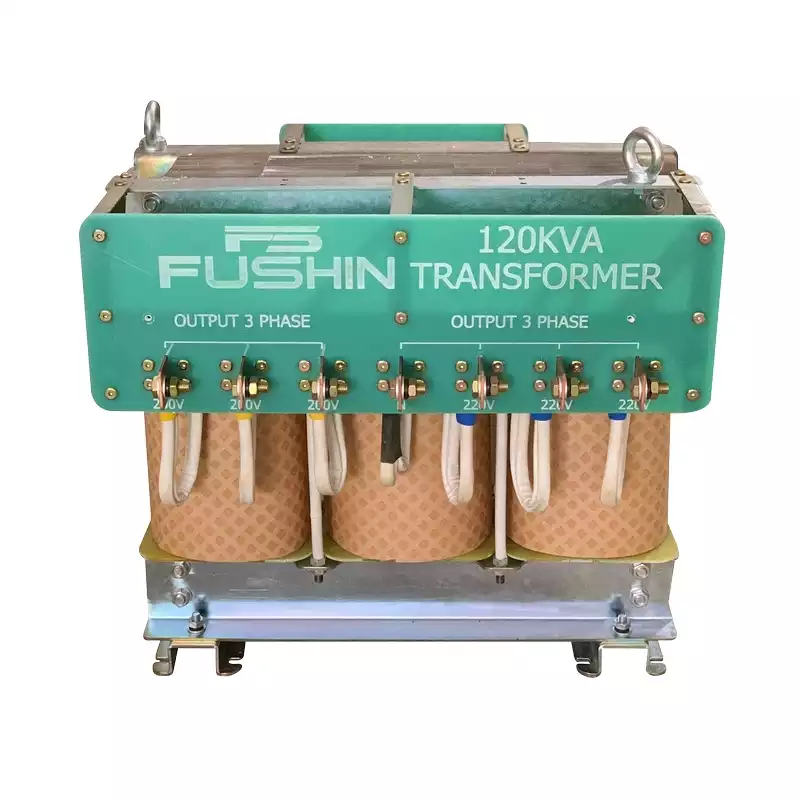 Biến Áp Trần Tự Ngẫu 3 Pha 120KVA FUSHIN Vào 380V Ra 200V-220V Thông Dụng - Hình 1