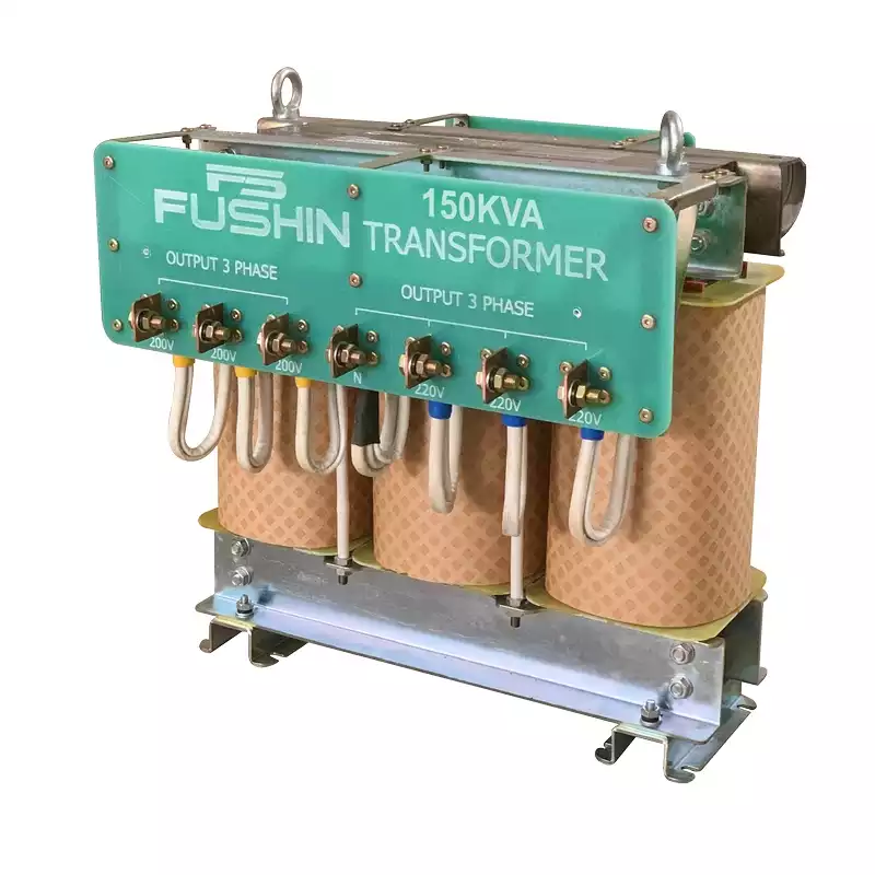 Biến Áp Trần Tự Ngẫu 3 Pha 150KVA FUSHIN Vào 380V Ra 200V-220V Thông Dụng - Hình 2