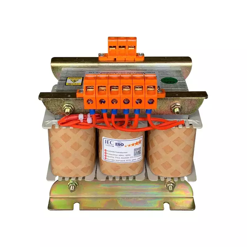 Biến Áp Trần Tự Ngẫu 3 Pha 2KVA FUSHIN Vào 380V Ra 200V-220V Thông Dụng - Hình 4