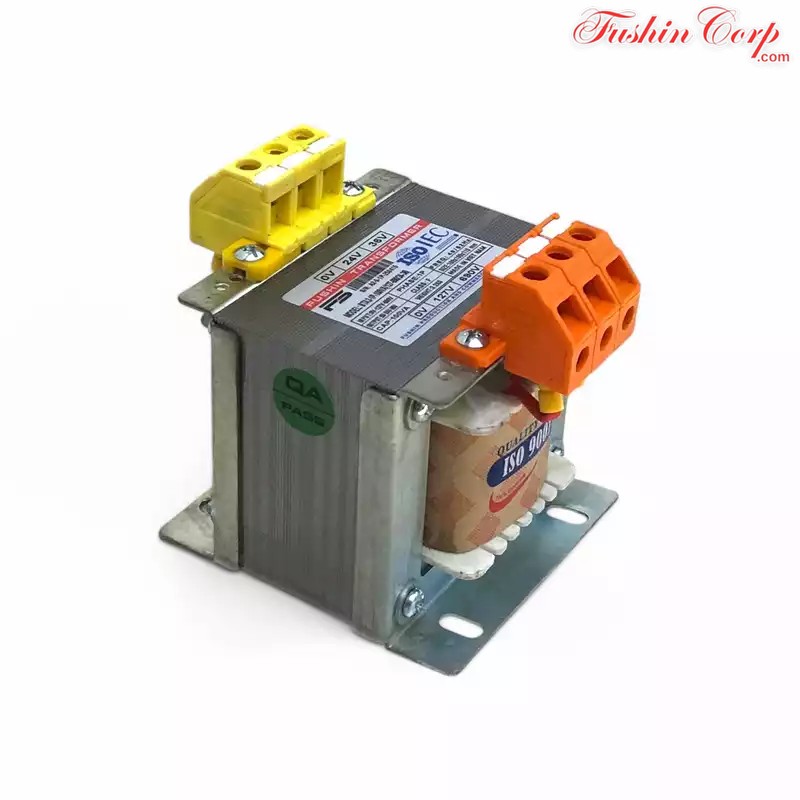 Biến Áp Trần Cách Ly 1 Pha 100VA FUSHIN Vào 127V-690V Ra 24V-36V - Hình 2