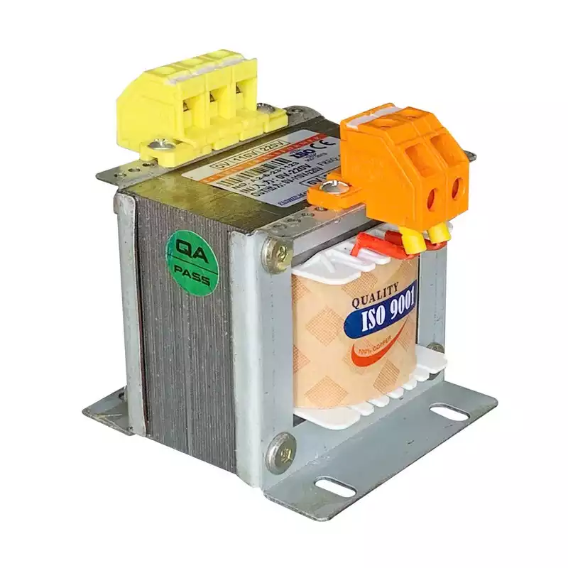 Biến Áp Trần Cách Ly 1 Pha 50VA (0.3A) FUSHIN Vào 220V Ra 110V-220V Dây Đồng - Hình 2