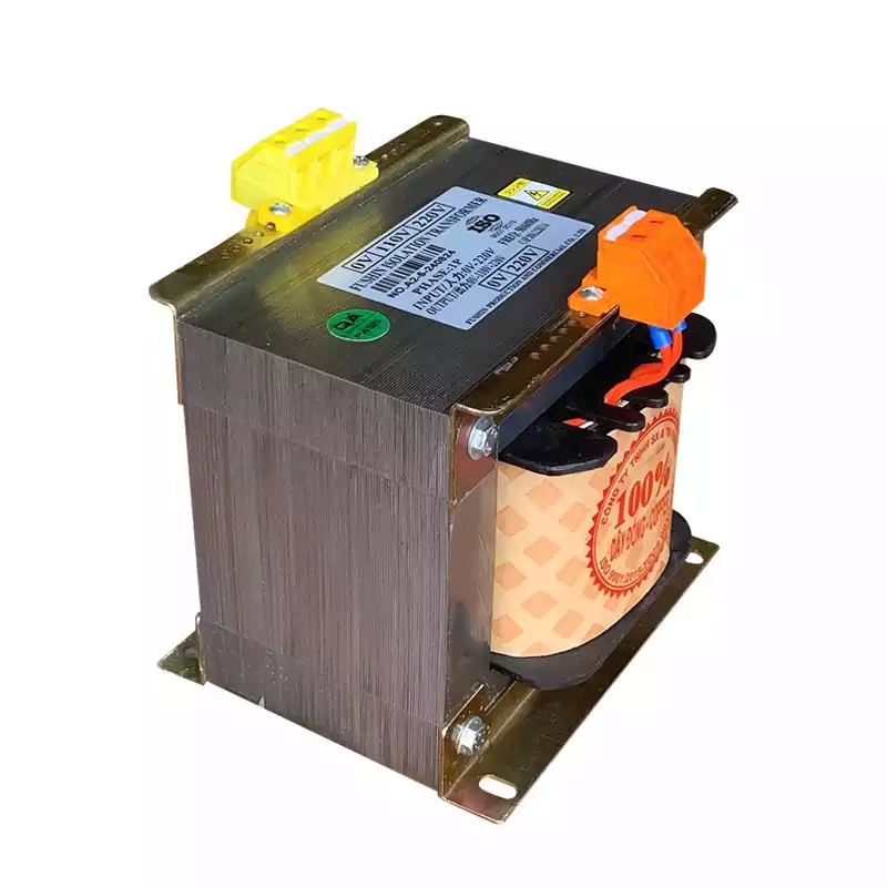 Biến Áp Trần Cách Ly 1 Pha 2.2KVA (10A) FUSHIN Vào 220V Ra 110V-220V Dây Đồng - Hình 2