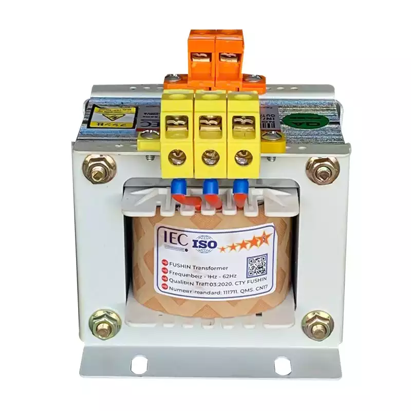 Biến Áp Trần Cách Ly 1 Pha 220VA (1A) FUSHIN Vào 220V Ra 110V-220V Dây Đồng - Hình 4