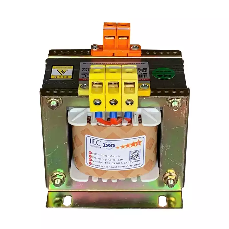 Biến Áp Trần Cách Ly 1 Pha 330VA (1.5A) FUSHIN Vào 220V Ra 110V-220V Dây Đồng - Hình 4