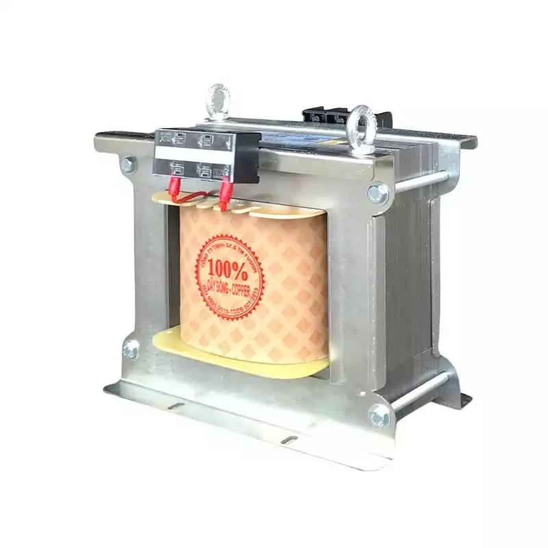 Biến Áp Trần Cách Ly 1 Pha 4.4KVA (20A) FUSHIN Vào 220V Ra 110V-220V Dây Đồng - Hình 3