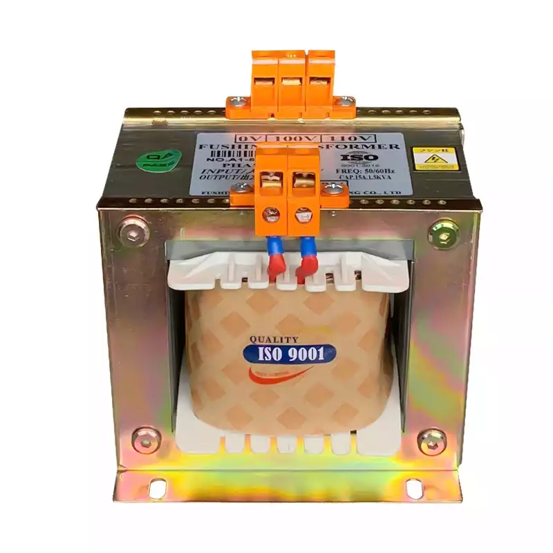 Biến Áp Trần Tự Ngẫu 1 Pha 1.5KVA (1A) FUSHIN Vào 220V Ra 110V Dây Đồng - Hình 1