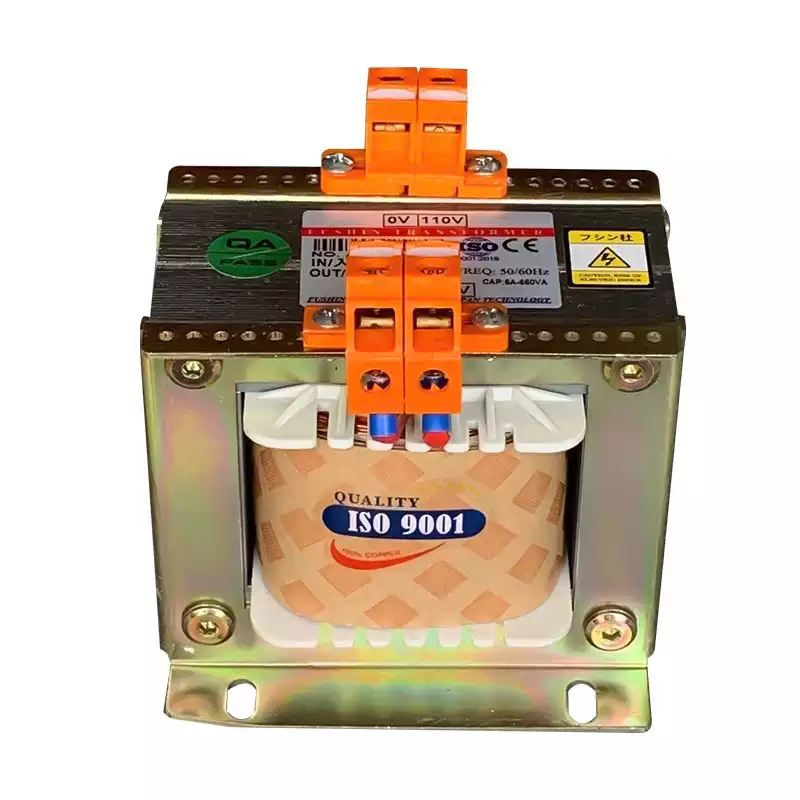 Biến Áp Trần Tự Ngẫu 1 Pha 660VA (1A) FUSHIN Vào 220V Ra 110V Dây Đồng - Hình 1