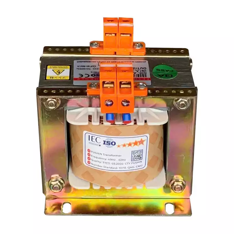 Biến Áp Trần Tự Ngẫu 1 Pha 880VA (1A) FUSHIN Vào 220V Ra 110V Dây Đồng - Hình 1