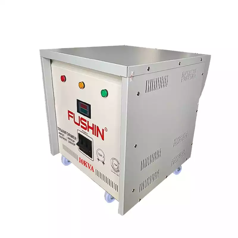Biến Áp Tự Ngẫu 3 Pha 10KVA FUSHIN Vào 380V Ra 200V-220V Thông Dụng - Hình 3
