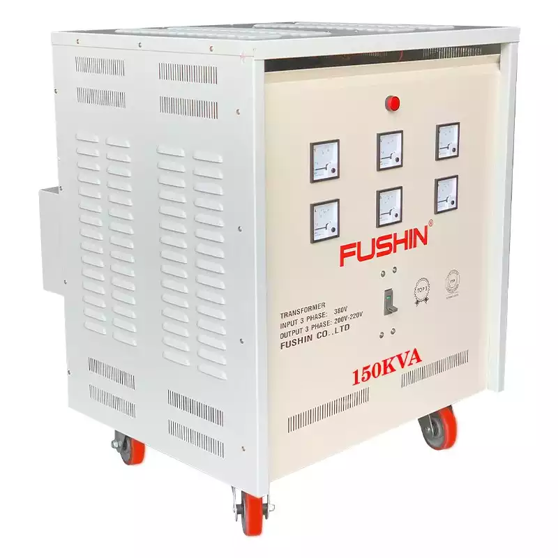 Biến Áp Tự Ngẫu 3 Pha 150KVA FUSHIN Vào 380V Ra 200V-220V Thông Dụng - Hình 2
