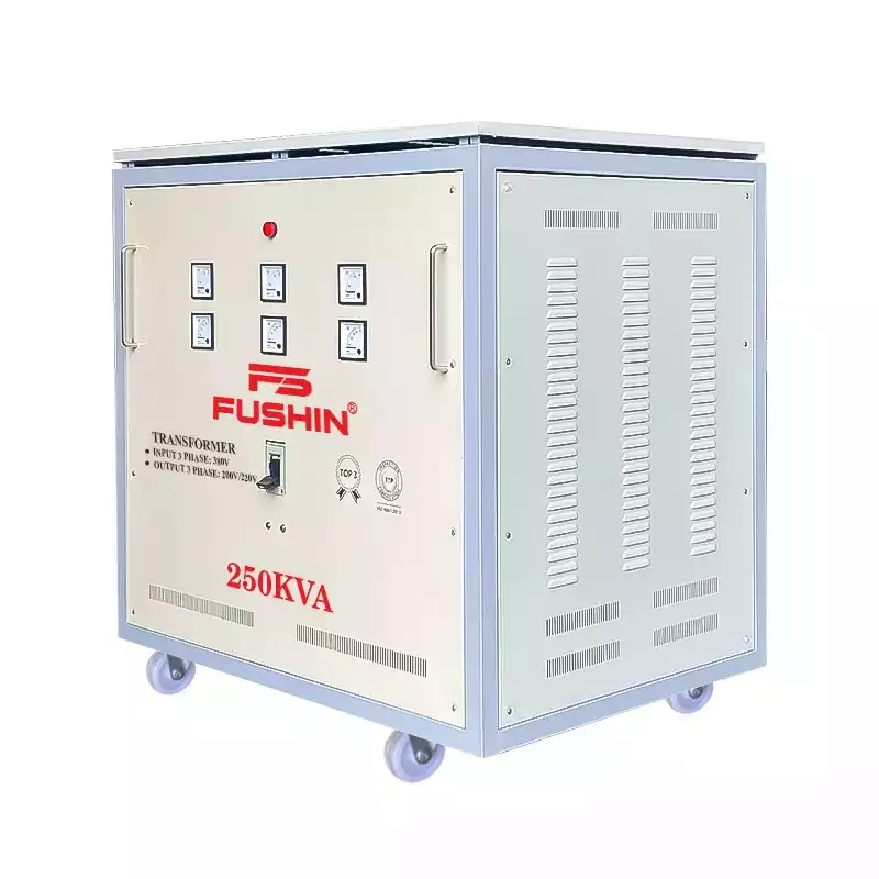Biến Áp Tự Ngẫu 3 Pha 250KVA FUSHIN Vào 380V Ra 200V-220V Thông Dụng - Hình 3