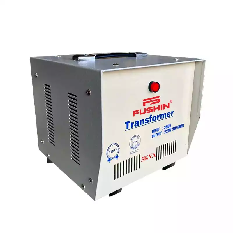 Biến Áp Tự Ngẫu 3 Pha 3KVA FUSHIN Vào 380V Ra 200V-220V Thông Dụng - Hình 2