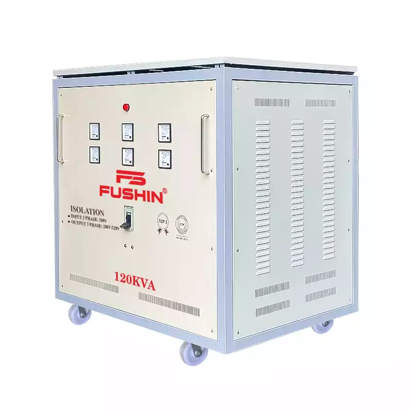 Biến Áp Cách Ly 3 Pha 120KVA FUSHIN Vào 380V Ra 200V-220V Thông Dụng - Hình 3