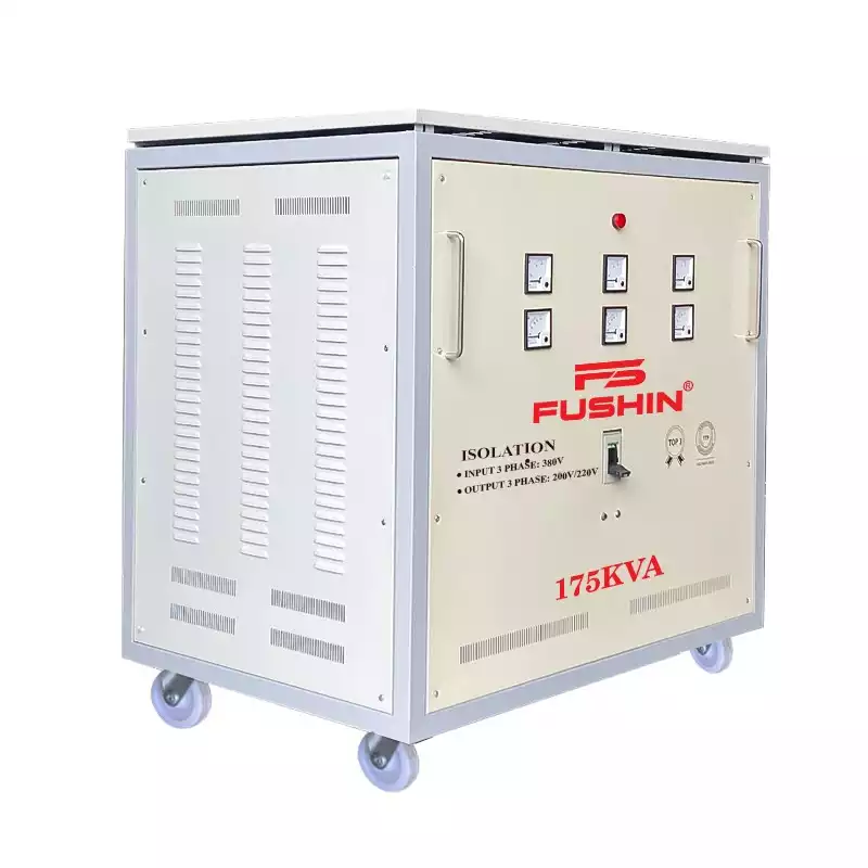 Biến Áp Cách Ly 3 Pha 175KVA FUSHIN Vào 380V Ra 200V-220V Thông Dụng - Hình 2