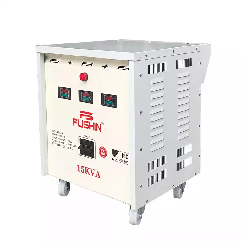 Biến Áp Cách Ly 3 Pha 15KVA FUSHIN Vào 380V Ra 200V-220V Thông Dụng - Hình 3