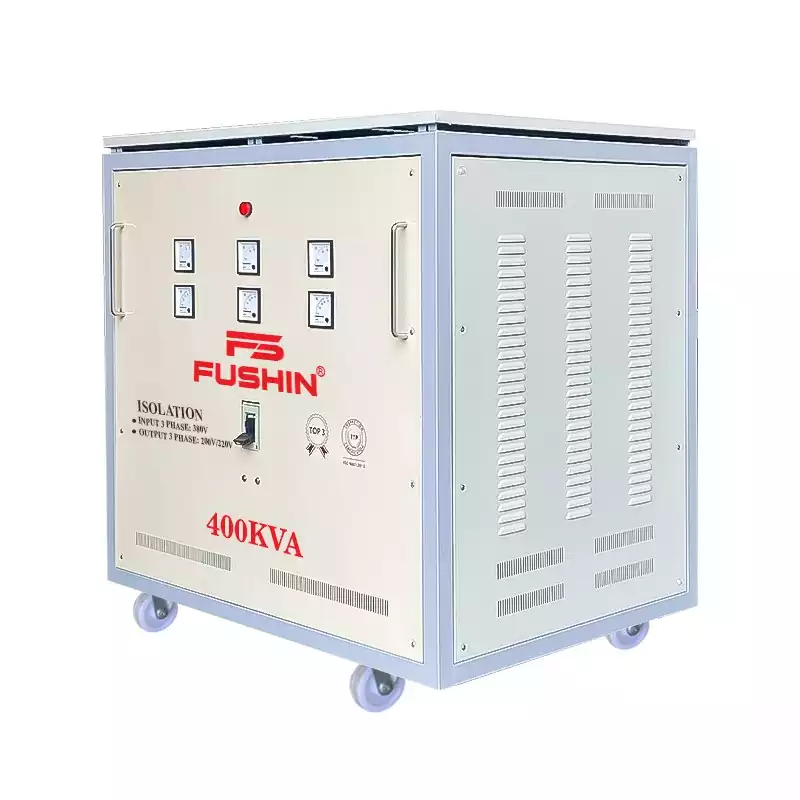 Biến Áp Cách Ly 3 Pha 400KVA FUSHIN Vào 380V Ra 200V-220V Thông Dụng - Hình 3