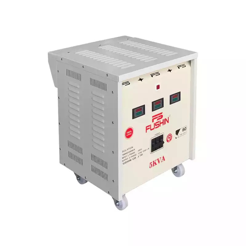 Biến Áp Cách Ly 3 Pha 5KVA FUSHIN Vào 380V Ra 630V-800V Dây Đồng - Hình 2