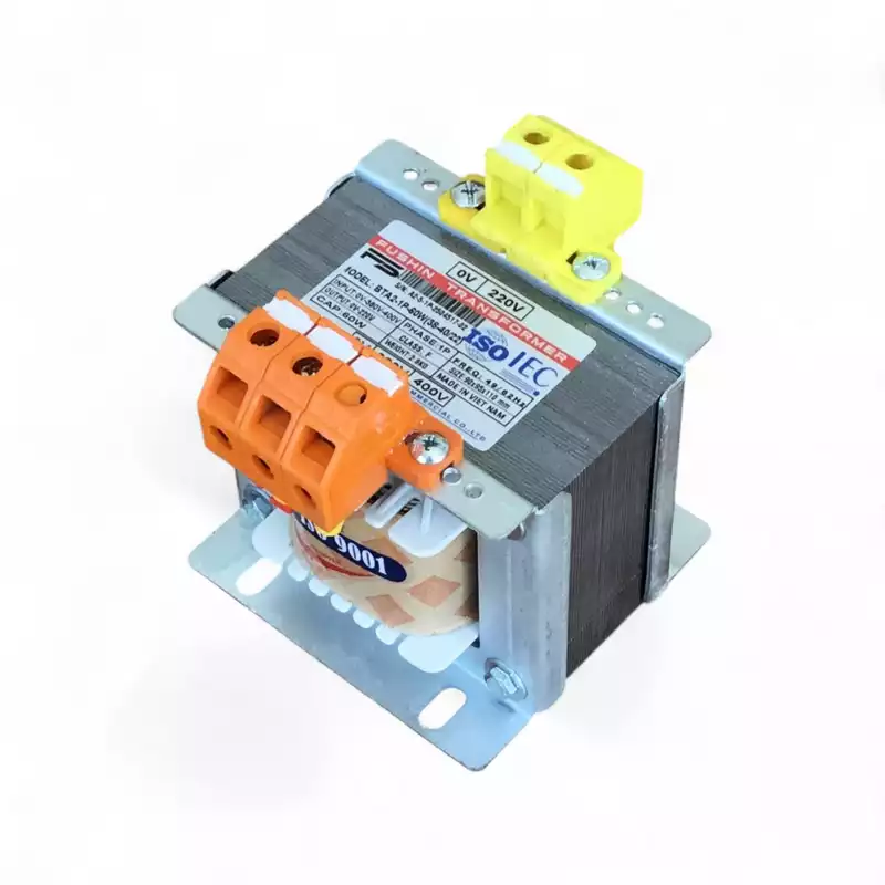 Biến Áp Trần Cách Ly 1 Pha 60W FUSHIN Vào 380V-400V Ra 220V Dây Đồng - Hình 4