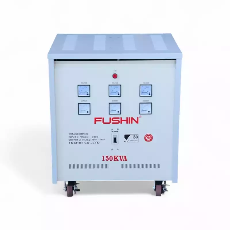 Biến Áp Tự Ngẫu 3 Pha 150KVA FUSHIN Vào 380V Ra 460V-480V Thông Dụng - Hình 1