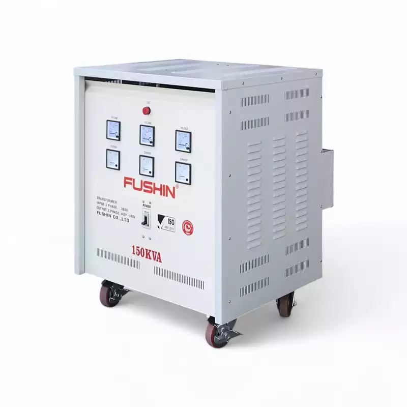 Biến Áp Tự Ngẫu 3 Pha 150KVA FUSHIN Vào 380V Ra 460V-480V Thông Dụng - Hình 2