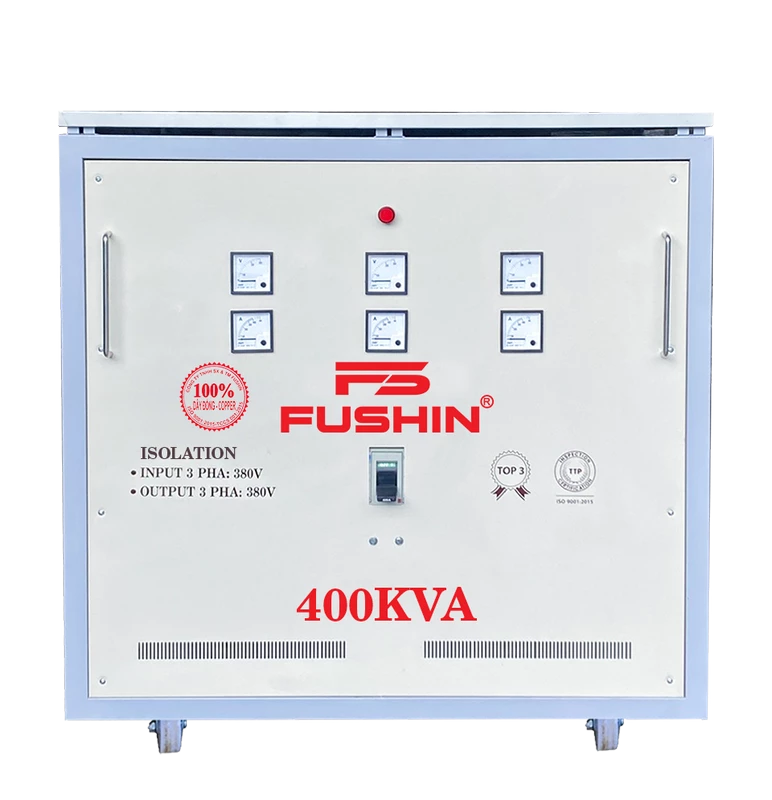 Biến Áp Cách Ly 3 Pha 380V Ra 380V 400KVA FUSHIN Dây Đồng - Hình 1