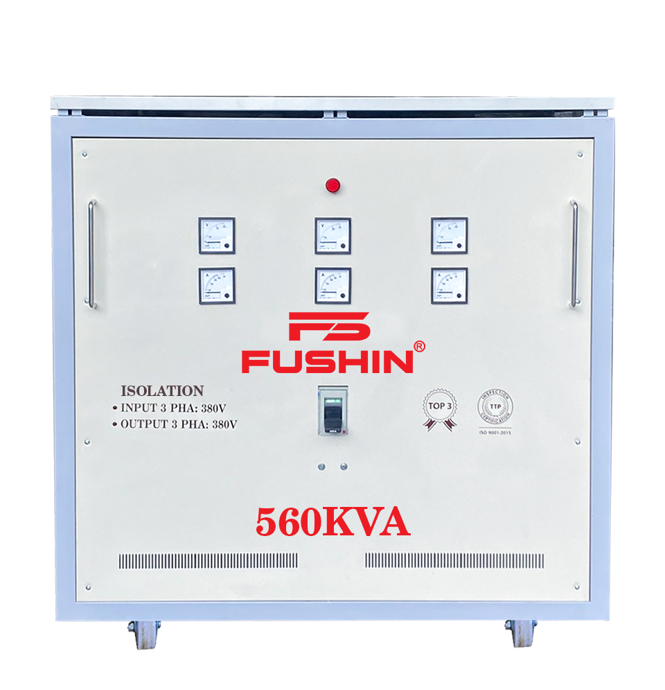 Biến Áp Cách Ly 3 Pha 380V Ra 380V 560KVA FUSHIN Thông Dụng - Hình 1