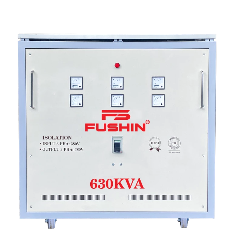 Biến Áp Cách Ly 3 Pha 380V Ra 380V 630KVA FUSHIN Thông Dụng - Hình 1