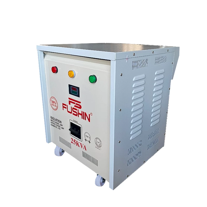 Biến Áp Cách Ly 3 Pha 380V Ra 380V 25KVA FUSHIN Dây Đồng - Hình 3