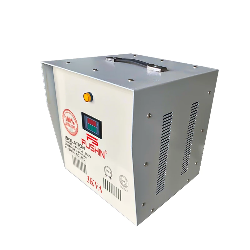 Biến Áp Cách Ly 3 Pha 380V Ra 380V 3KVA FUSHIN Dây Đồng - Hình 3