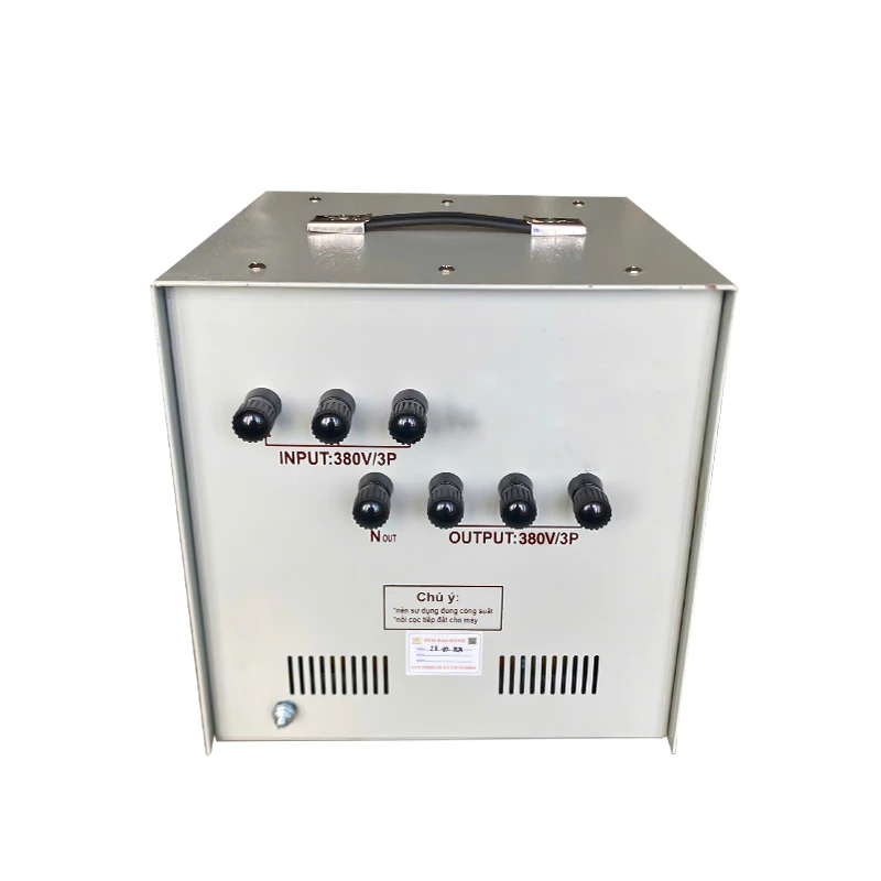 Biến Áp Cách Ly 3 Pha 380V Ra 380V 3KVA FUSHIN Dây Đồng - Hình 4