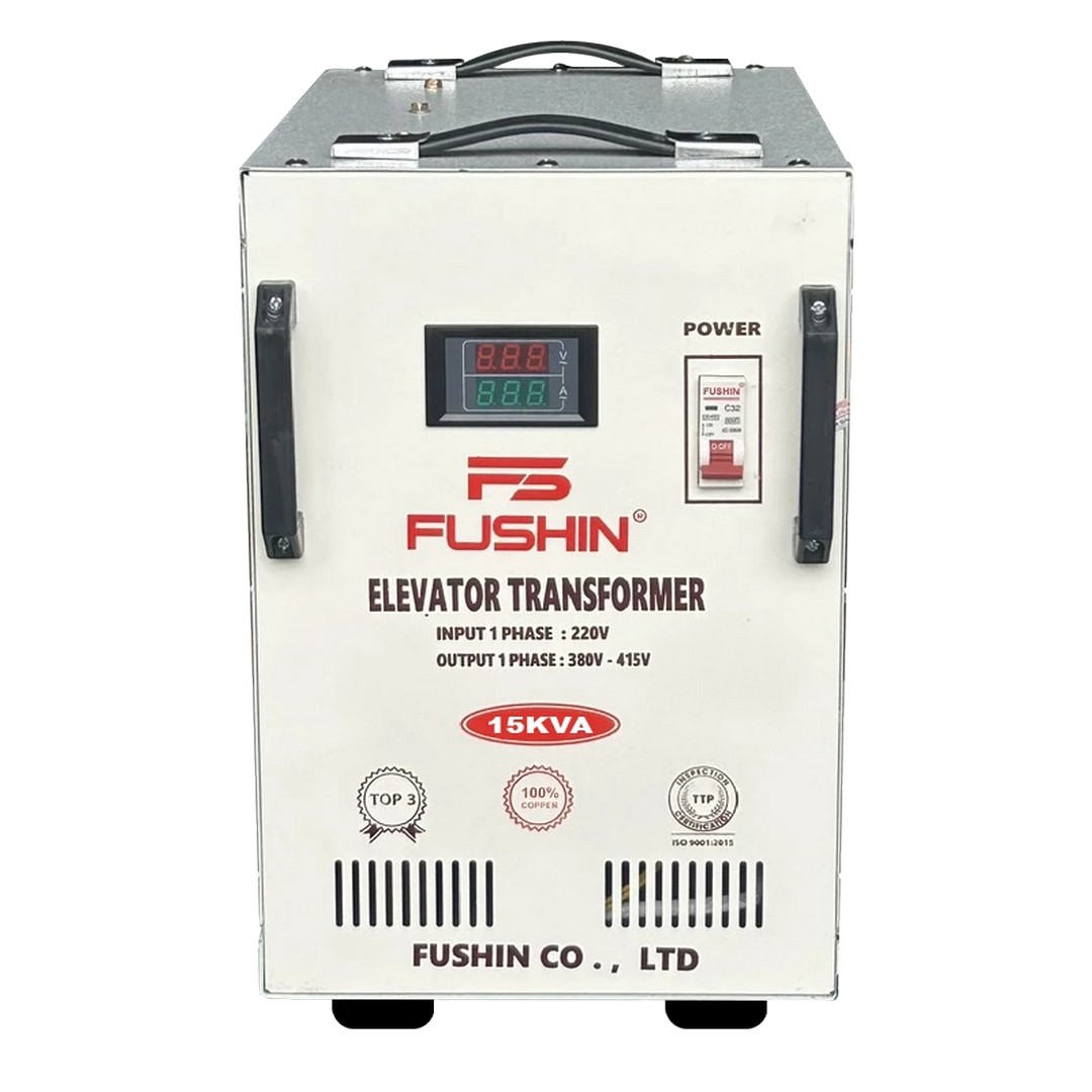 Biến Áp Thang Máy 15kVA Vào 220V Ra 380V-415V FUSHIN - Hình 1