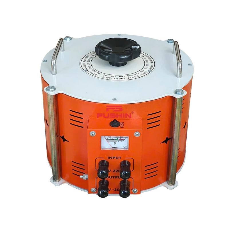 Biến Áp Vô Cấp 1 Pha 5kVA FUSHIN 220V Ra 0-250V - Hình 5