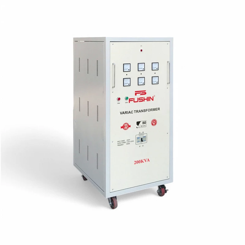 Biến Áp Vô Cấp 3 Pha 200kVA FUSHIN 380V Ra 0V-430V - Hình 2
